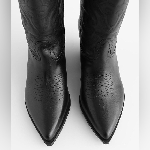 Steve Madden West Leather Western Boot size6.5 - Picture 7 of 16